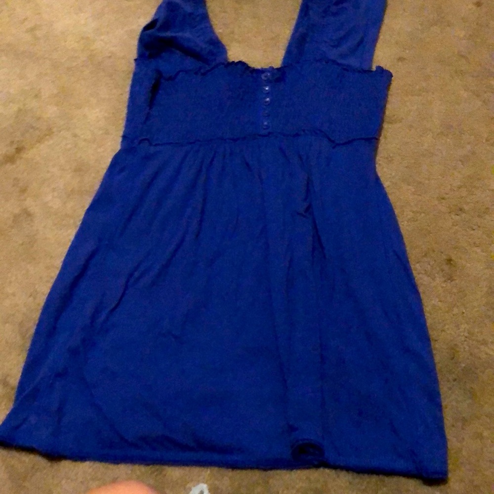 Poof excellence girls M blue top